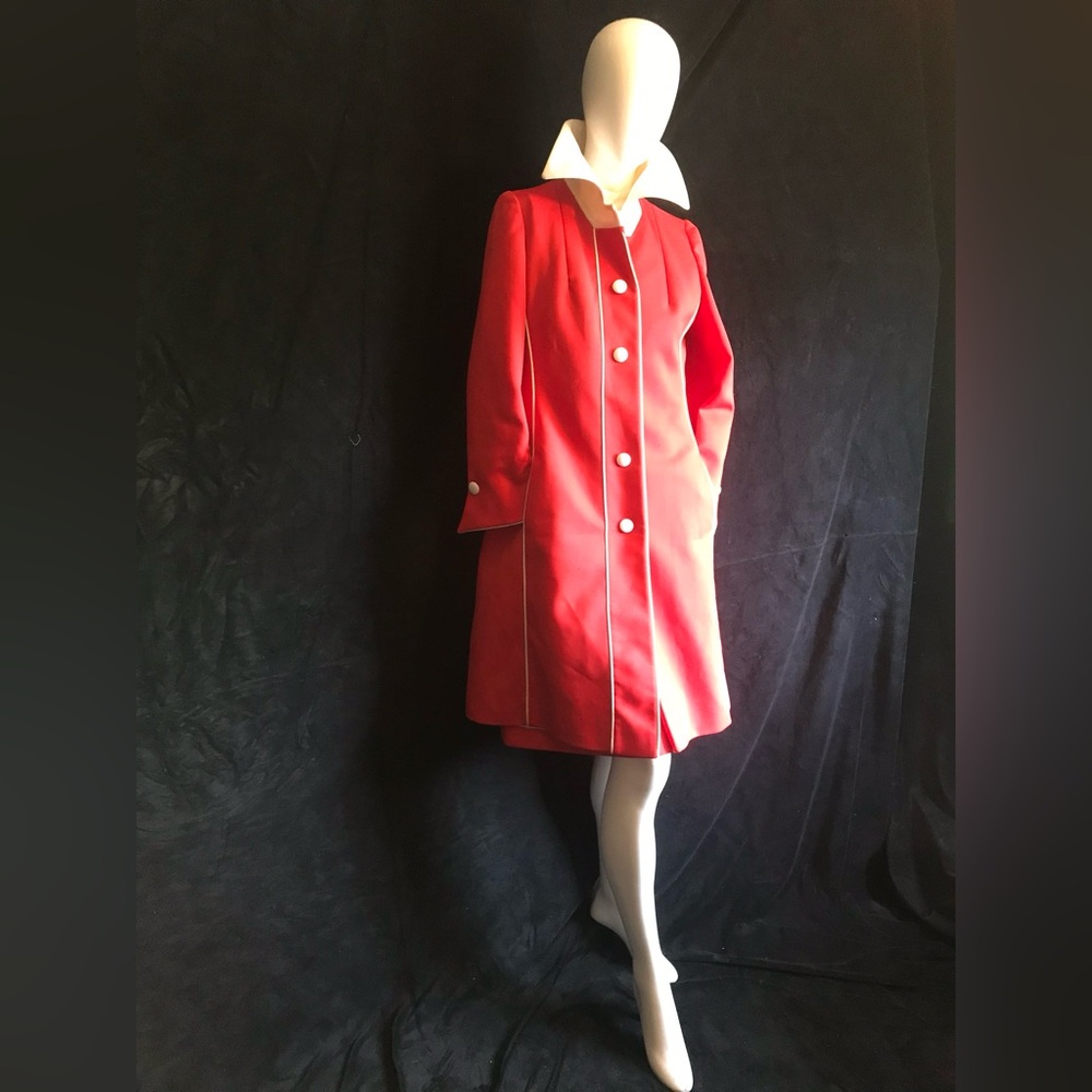 1960’s Lilli Ann 2 piece Mod Dress and matching Jacket